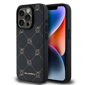Karl Lagerfeld KLHMP15XPGKHPHK iPhone 15Pro Max 6.7 czarny/black Magsafe Karl Head