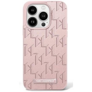 Karl Lagerfeld KLHMP16LPKHPORPP iPhone16 Pro 6.3 różowy/pink hardcase Hot Stamp Magsafe