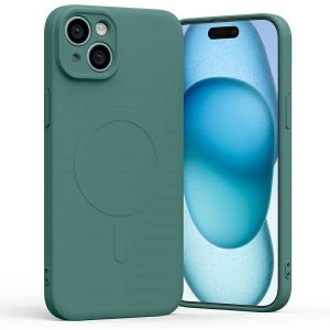 Mercury MagSafe Semi-Silicone iPhone 15 Plus / 14 Plus 6,7 zielony /green