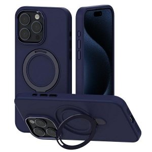 Mercury MagSafe Stand Silicone iPhone 15 Plus / 14 Plus 6,7 niebieski /blue