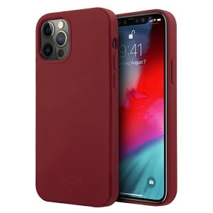 Mini MIHCP12MSLTRE iPhone 12/12 Pro 6,1 czerwony/red hard case Silicone Tone On Tone