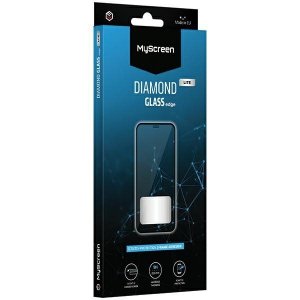 Ms Diamond Glass Edge Lite Motorola Moto G51 Full Glue Czarny/Black