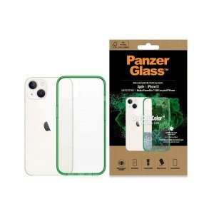 PanzerGlass ClearCase iPhone 13 6.1 Antibacterial Military grade Lime 0334