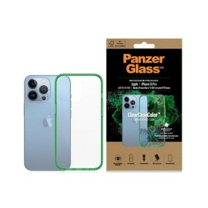 PanzerGlass ClearCase iPhone 13 Pro 6.1 Antibacterial Military grade Lime 0339