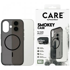 Etui CARE by PanzerGlass Flagship Urban  Explorer w. Black MagSafe do iPhone 17 dymny