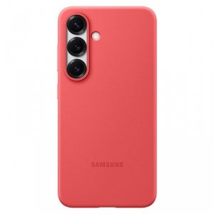 Etui Samsung Silicone do Galaxy S25+     czerwony