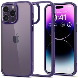 Spigen Ultra Hybrid iPhone 14 Pro Max 6,7 fioletowy/deep purple ACS05574