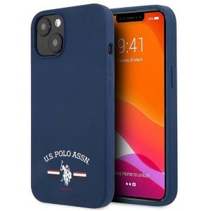 US Polo USHCP13MSFGV iPhone 13 / 14 / 15 6.1 granatowy/navy Silicone Collection