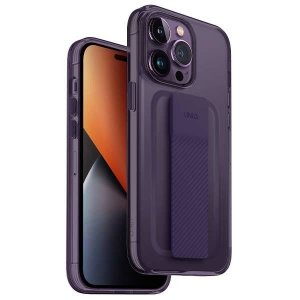 UNIQ etui Heldro Mount iPhone 14 Pro Max 6,7 fioletowy/fig purple