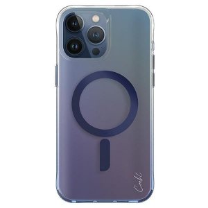 UNIQ etui Coehl Dazze iPhone 15 Pro 6.1 Magnetic Charging niebieski/azure blue