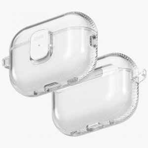 Etui UNIQ Glase Pro do AirPods Pro 3     Lock Case przezroczysty