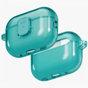 Etui UNIQ Glase Pro do AirPods Pro 3     Lock Case turkusowy