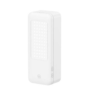 USAMS Multifunkcyjny uchwyt na telefonz lampą LED biały/white ZB26501 (US-ZB265)
