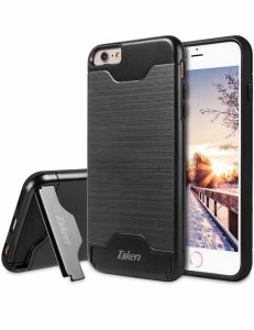 TAKEN - MOCNE ETUI Z PODSTAWKĄ - iPhone 6 PLUS 6+ , 6S PLUS 6S+ (5.5) black