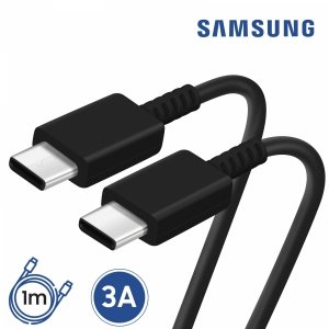 Oryginalny Kabel Samsung EP-DG977BBE USB-C-C bulk czarny/black 100cm S10 Note 10 A52 A72 A53 A73 S21 S22