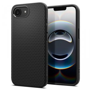 Etui SPIGEN LIQUID AIR IPHONE 16E / 17E MATTE BLACK 