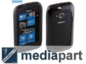 NOKIA CC-1046 ETUI SILIKON SILIKONOWE DO LUMIA 710 - 02731G4