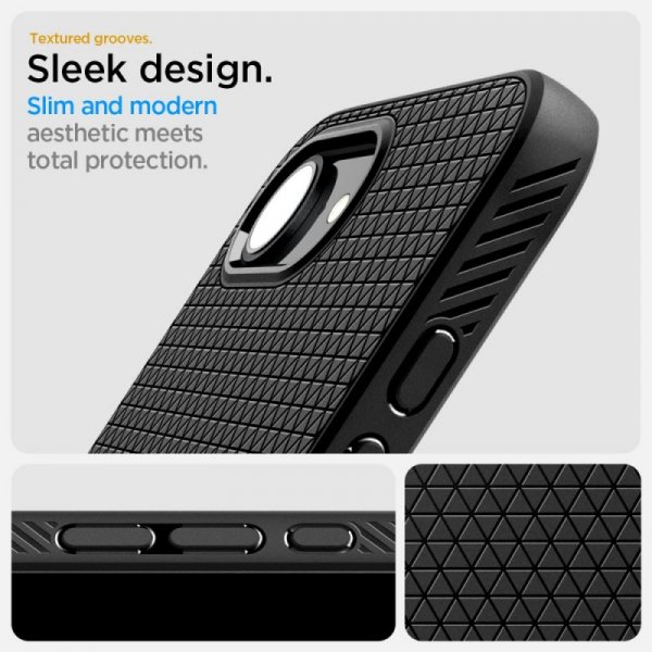 Etui SPIGEN LIQUID AIR IPHONE 16E / 17E MATTE BLACK