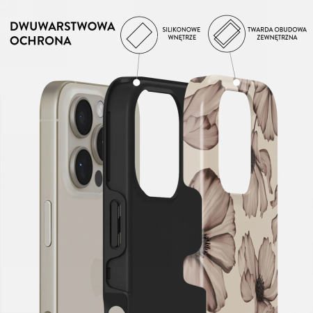 Burga Tough MagSafe - obudowa ochronna do  iPhone 16 Pro kompatybilna z MagSafe (barely yours)