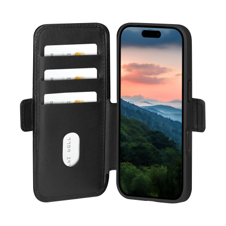 dbramante 1928 Copenhagen - skórzane etui do iPhone 17 Pro Max (black)