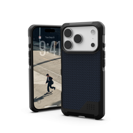 UAG Metropolis LT MagSafe - etui do iPhone 17 Pro kompatybilne z MagSafe (kevlar mallard)