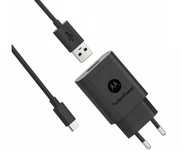 Oryginalna ładowarka sieciowa Motorola TURBO-POWER MC-202 QC 3.0 20W + kabel USB-C ( 