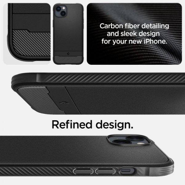 ETUI SPIGEN  RUGGED ARMOR MAG MAGSAFE IPHONE 14 PLUS / 15 PLUS MATTE BLACK