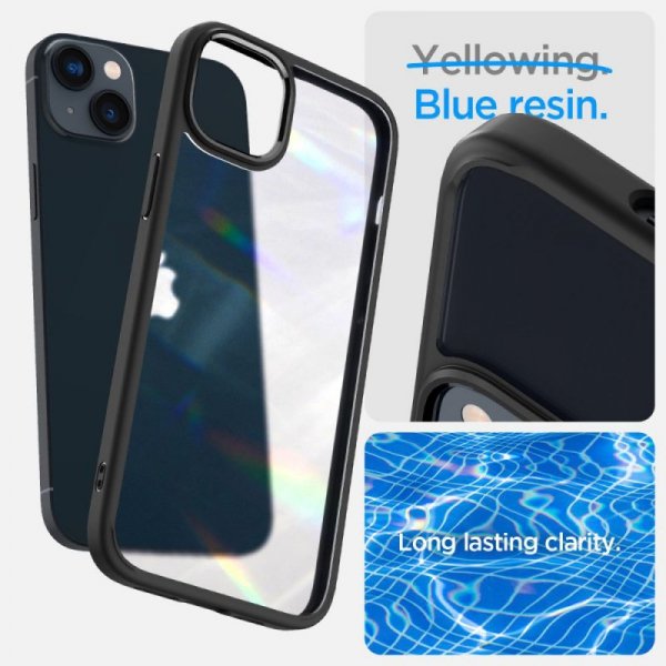 ETUI SPIGEN  ULTRA HYBRID IPHONE 14 PLUS / 15 PLUS FROST BLACK