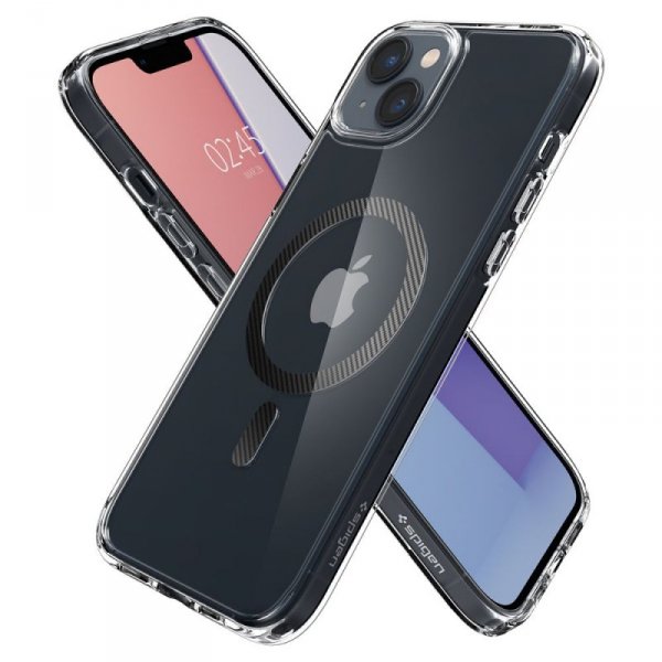 ETUI SPIGEN  ULTRA HYBRID MAG MAGSAFE IPHONE 14 PLUS / 15 PLUS CARBON FIBER