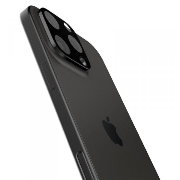 OSŁONA APARATU SPIGEN OPTIK.TR CAMERA PROTECTOR 2-PACK IPHONE 14 PRO / PRO MAX / 15 PRO / PRO MAX / 16 PRO / PRO MAX BLACK
