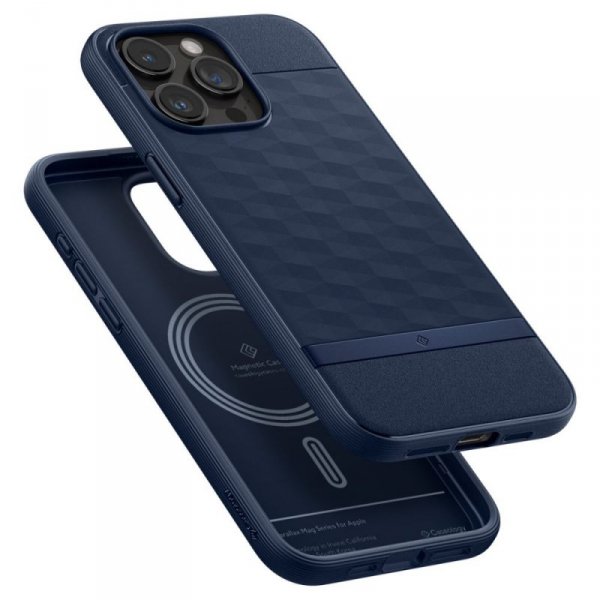 CASEOLOGY PARALLAX MAG MAGSAFE IPHONE 15 PRO MAX MIDNIGHT BLUE