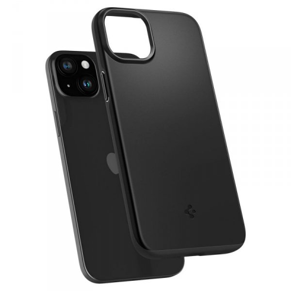 ETUI SPIGEN  THIN FIT IPHONE 15 PLUS BLACK