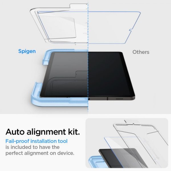 Szkło Spigen EZ Fit do Galaxy Tab S9 / S9 FE / S10 FE / S10 Lite