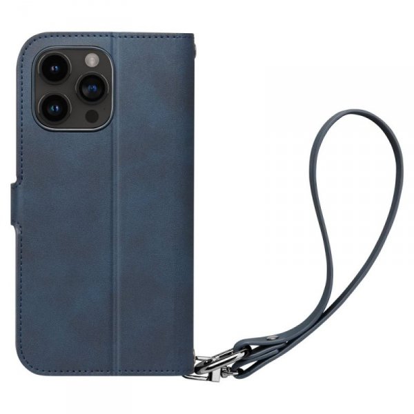 ETUI SPIGEN  WALLET ”S” PRO IPHONE 15 PRO NAVY