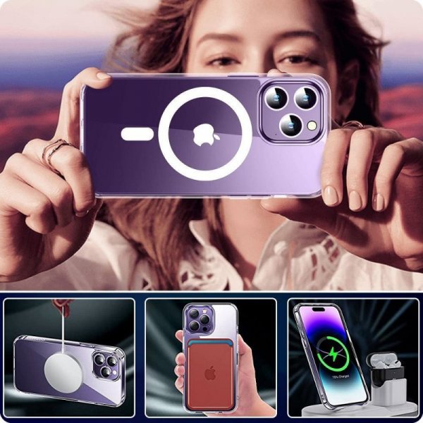 TECH-PROTECT FLEXAIR HYBRID MAGSAFE SAMSUNG GALAXY S24 CLEAR