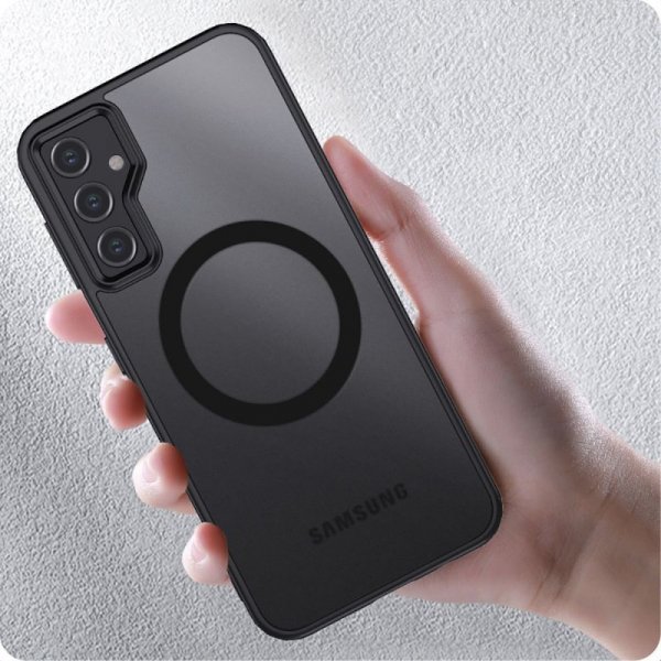 ETUI PLECKI CASE NAKŁADKA TECH-PROTECT  MAGMAT MAGSAFE SAMSUNG GALAXY A55 5G MATTE BLACK