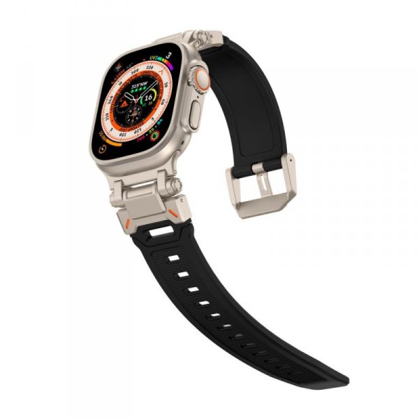 TECH-PROTECT DELTA PRO APPLE WATCH 6 / 7 / 8 / 9 / 10 / SE / ULTRA 1 / 2 (44 / 45 / 46 / 49 MM) BLACK/TITANIUM