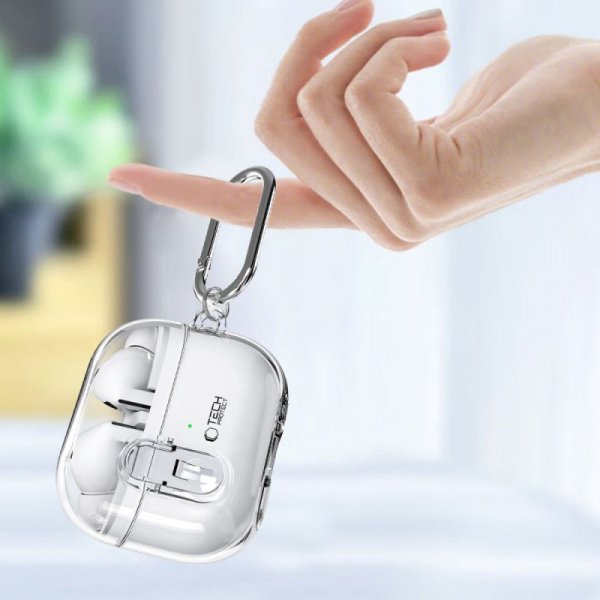 Etui TECH-PROTECT FLEXAIR SAMSUNG GALAXY BUDS 3 / 3 FE / 3 PRO CLEAR