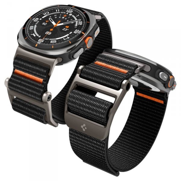 Pasek Spigen DuraPro Flex do Samsung Galaxy Watch Ultra (47 mm) – Czarny