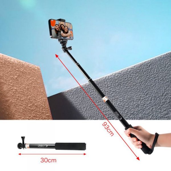 TECH-PROTECT GA100 MONOPAD & SELFIE STICK GOPRO / DJI BLACK