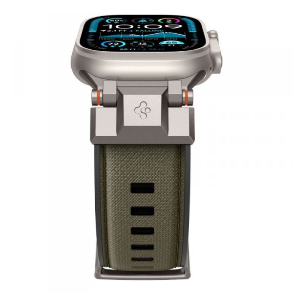 Spigen DuraPro Armor Pasek do Apple Watch Ultra 1/2 / 11 / 10 – Zielony Militarny