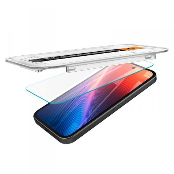 SZKŁO HARTOWANE SPIGEN GLAS.TR ”EZ FIT” 2-PACK GOOGLE PIXEL 9A CLEAR