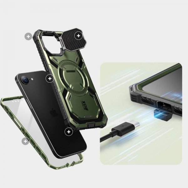 SUPCASE IBLSN ARMORBOX MAG MAGSAFE IPHONE 16E GULDAN