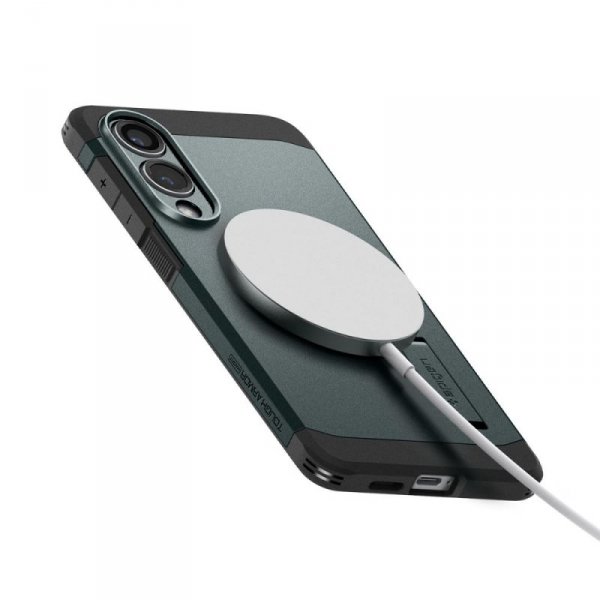 SPIGEN TOUGH ARMOR MAGSAFE GALAXY S25 EDGE ABYSS GREEN
