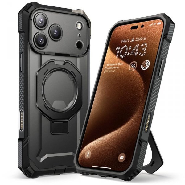 Etui Supcase UB Grip Mag MagSafe iPhone 17 Pro Black