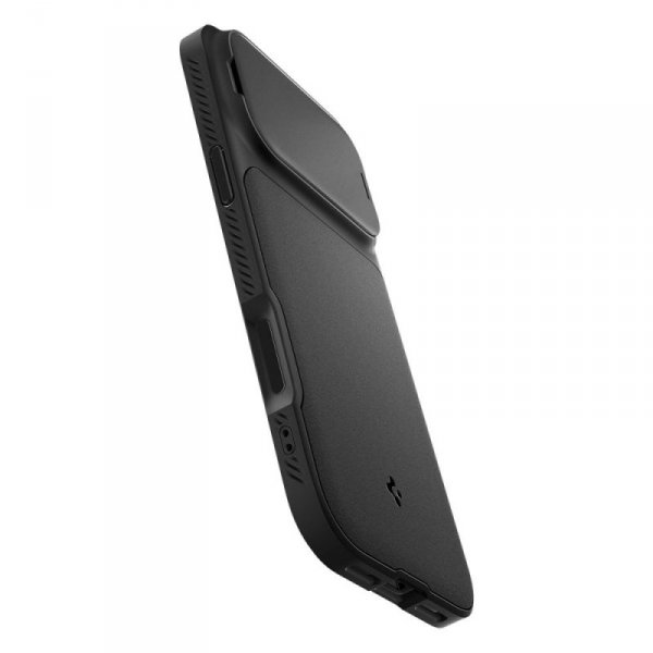 Etui Spigen Optik Armor Mag do iPhone 17 Pro MagSafe z osłoną aparatu – Czarne