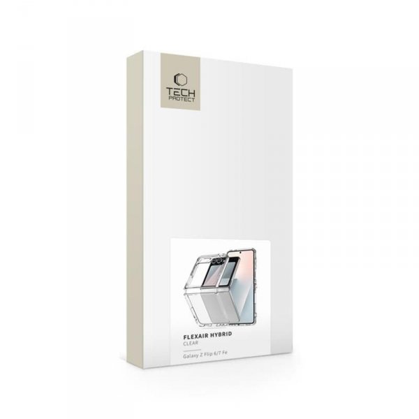 Etui TECH-PROTECT FLEXAIR HYBRID GALAXY Z FLIP 6 CLEAR