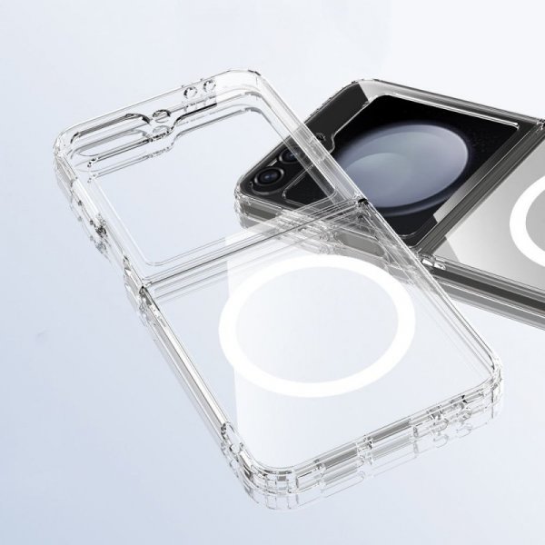 Etui TECH-PROTECT FLEXAIR HYBRID MAGSAFE GALAXY Z FLIP 6  CLEAR