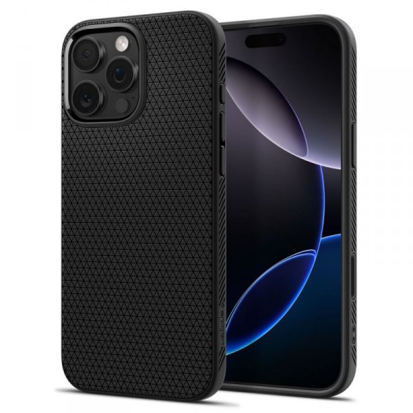 SPIGEN LIQUID AIR ”T” MAG MAGSAFE IPHONE 16 PRO MATTE BLACK