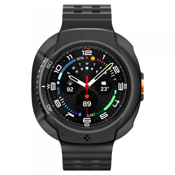 Etui Spigen Liquid Air do Samsung Galaxy Watch 8 Classic (46mm) – Matowy Czarny (Matte Black)